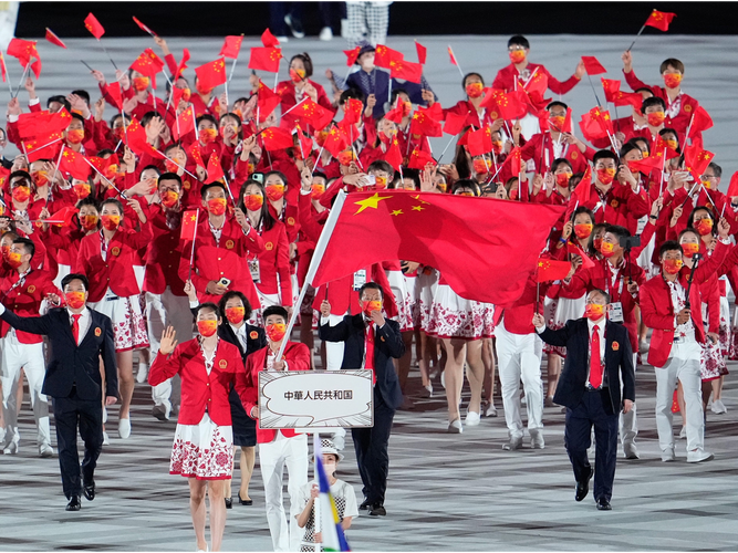 东京奥运开幕式各个国家旗手